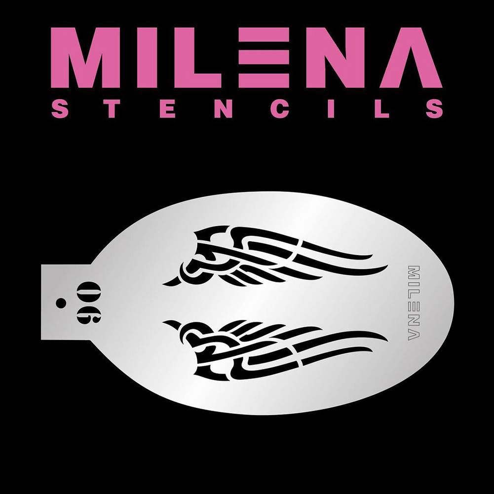 Milena Face Painting Stencils -  Tribal 06