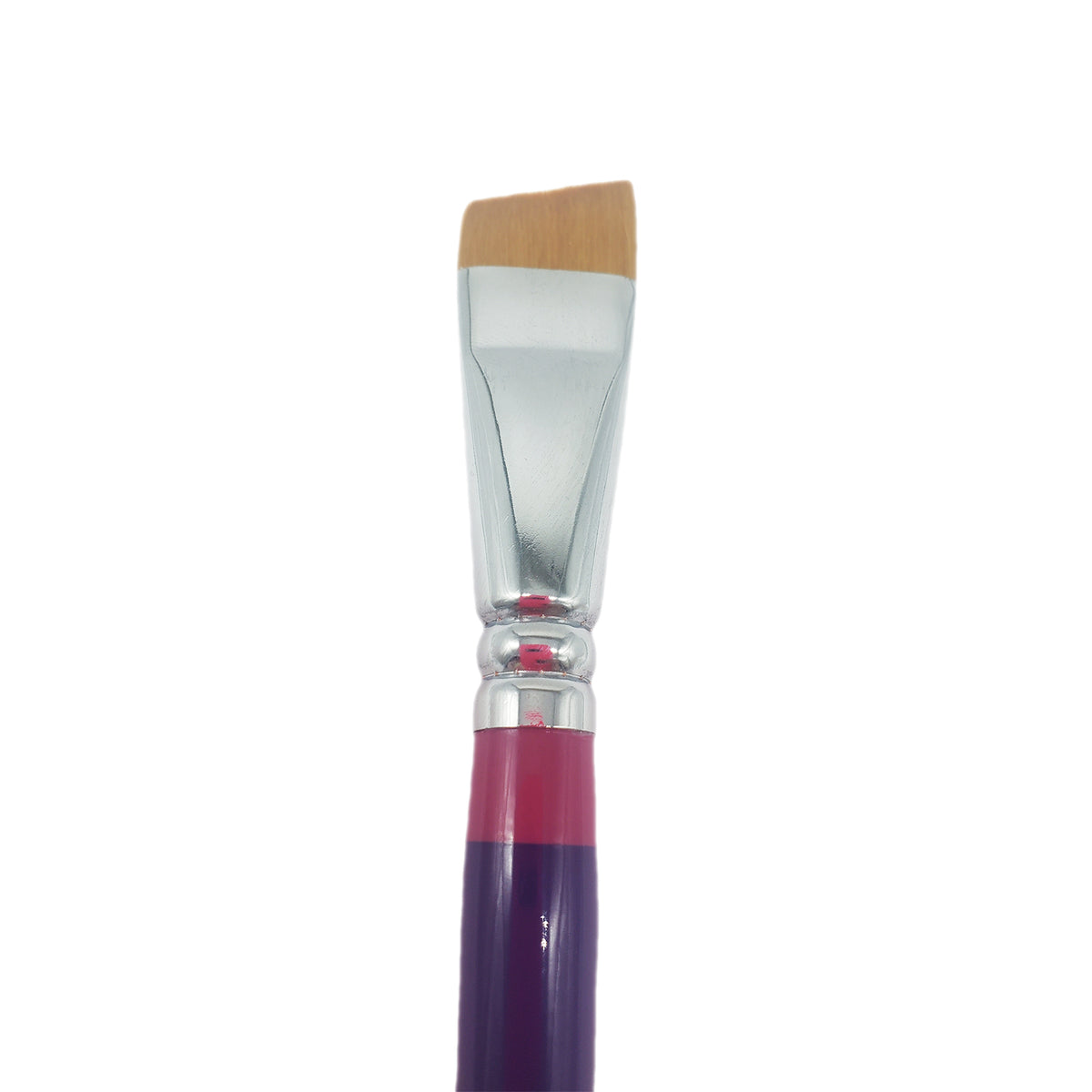 Impact Angle (425) Face Painting Brush - Butterfly Angle 2 (3/4&quot;), Short Bristle Length
