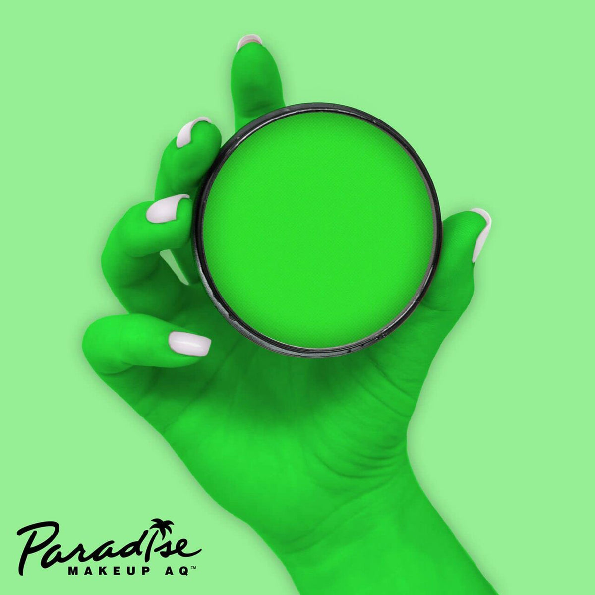 Paradise AQ Face Paint - Martian/Neon Green (1.4 oz/ 40 gm)