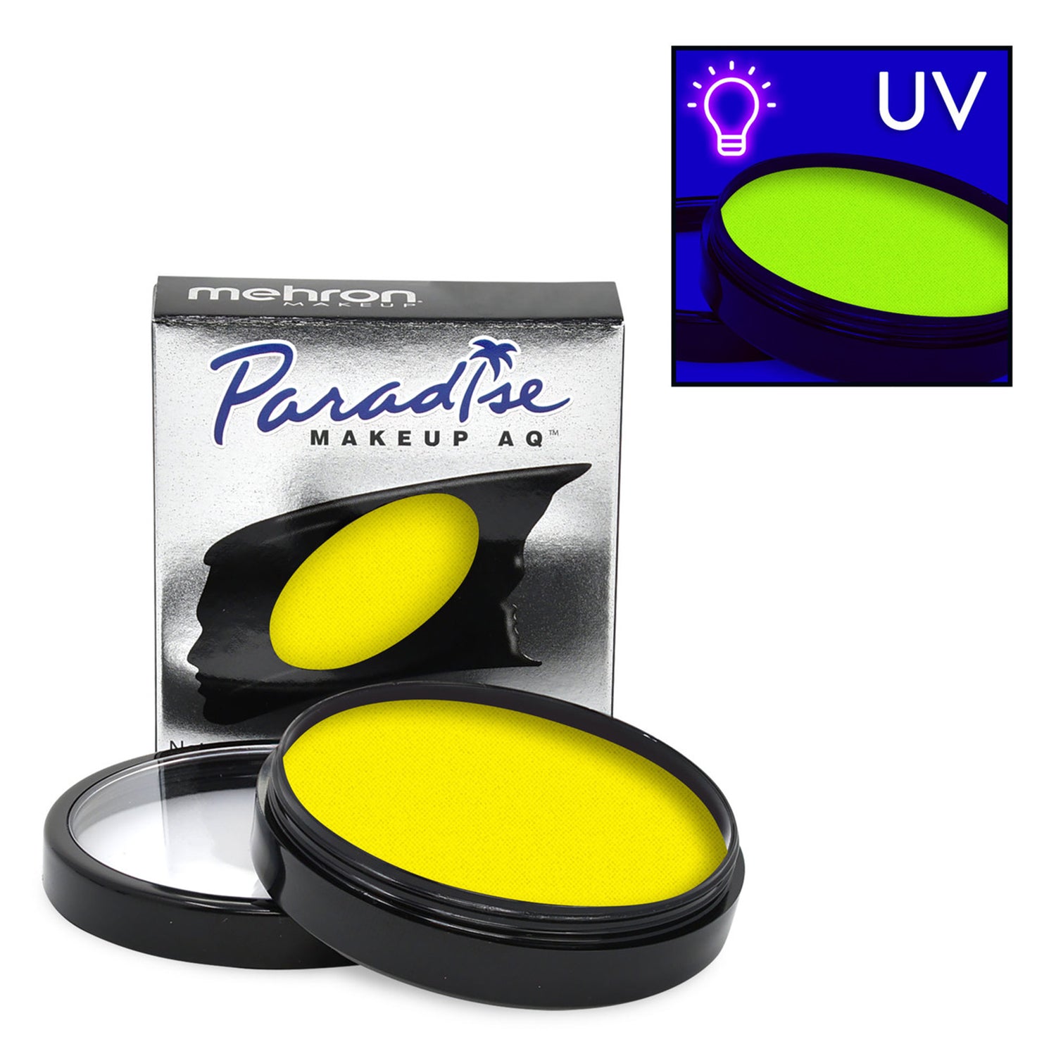 Paradise AQ Face Paint - Stardust/Neon Yellow (1.4 oz/ 40 gm)