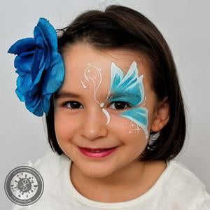 FAB Face Paint - White Shimmer/ Silver White 140 (45g)