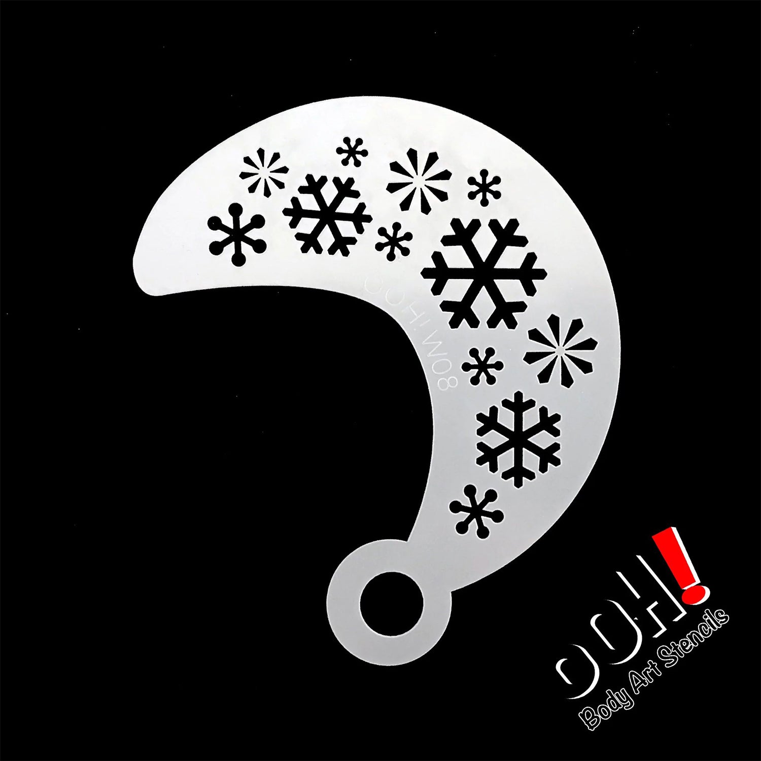 Ooh! Wrap Stencil - Snowflake 2