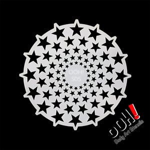 Ooh! Sphere Stencil - Stars