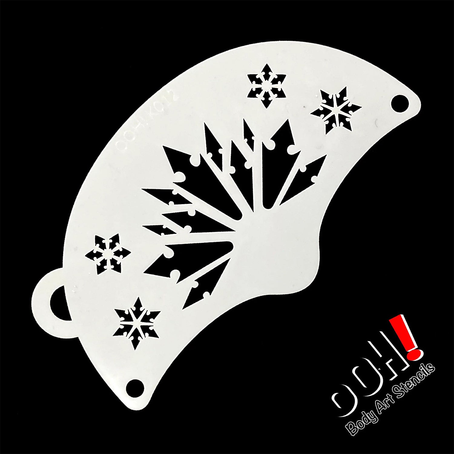 Ooh! Mask Stencil - Snowflake Princess