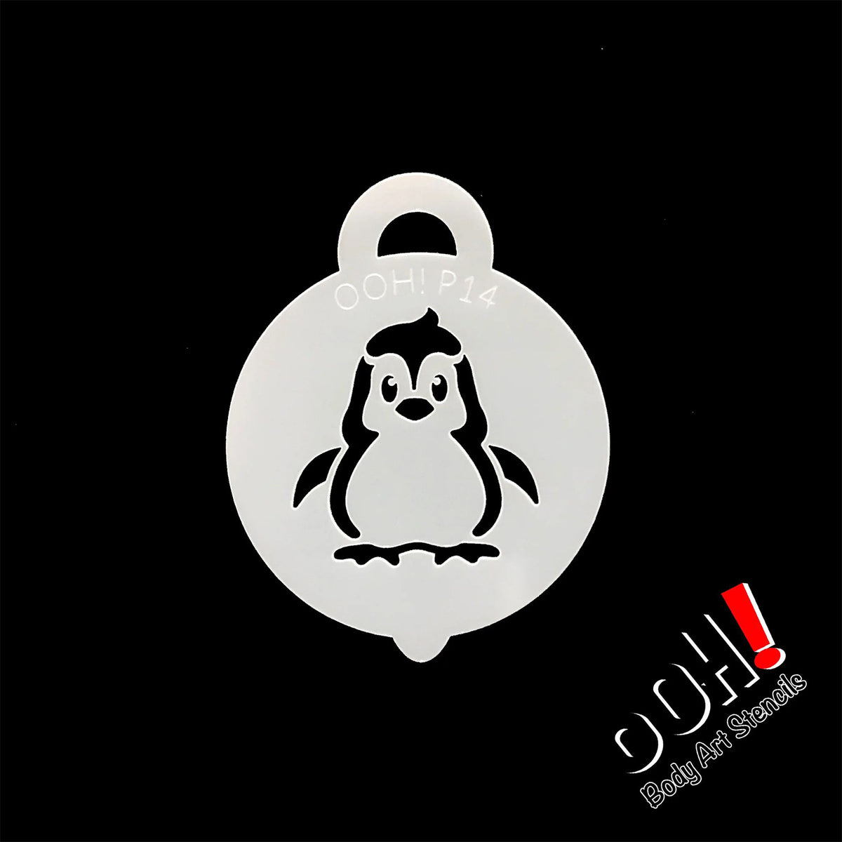 Ooh! Petite Stencil - Penguin