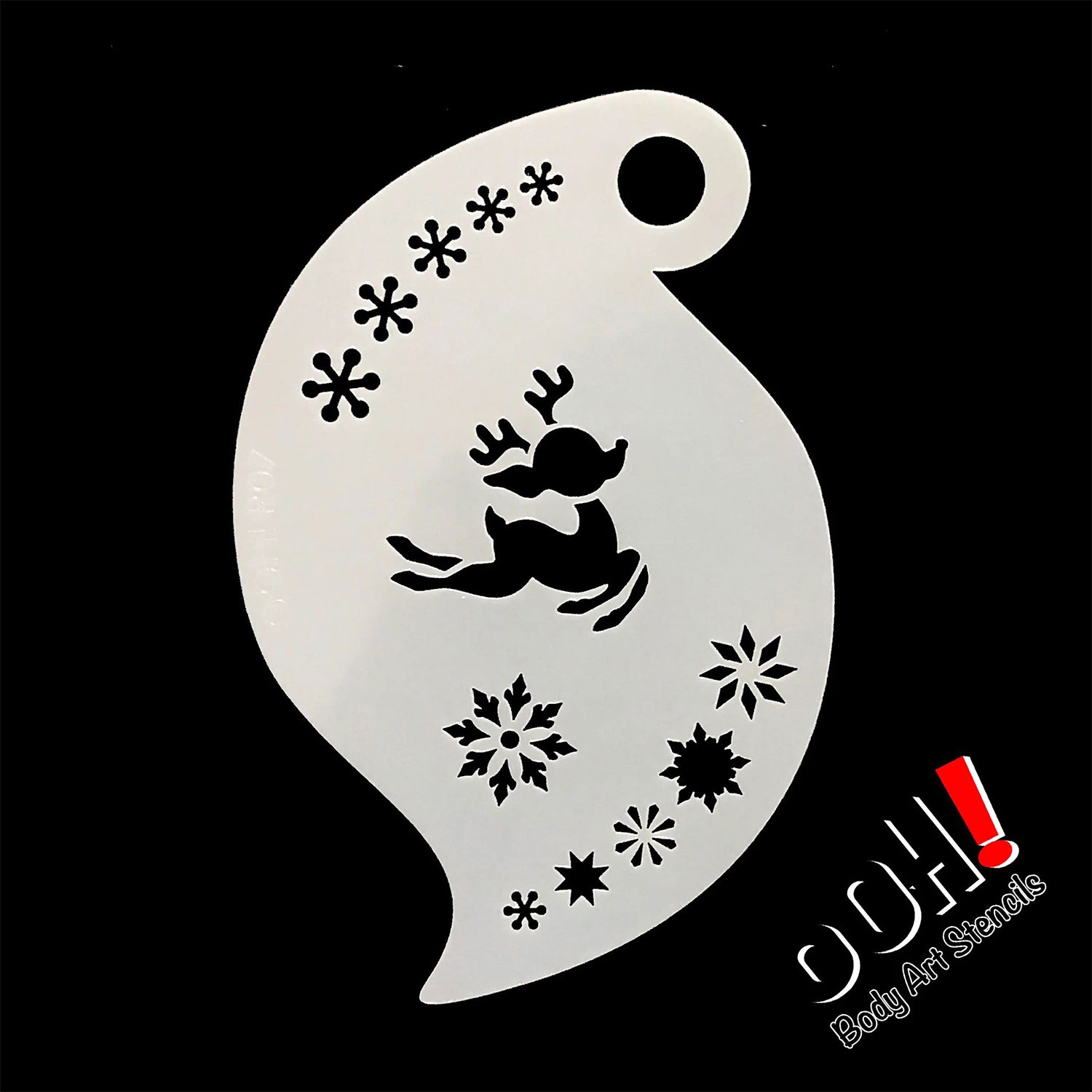 Ooh! Storm Stencil - Baby Reindeer