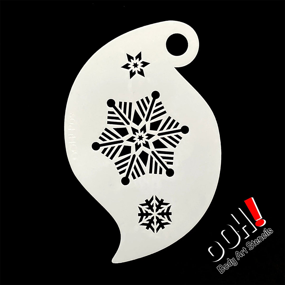 Ooh! Storm Stencil - Snowflake 2