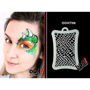 Ooh! Texture Stencil - Reptile Skin