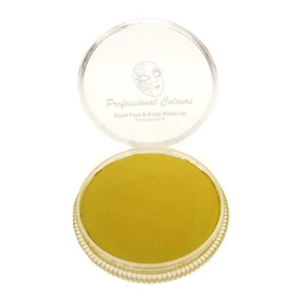 PartyXplosion Yellow Aqua Face Paints - Pearl Yellow (30 gm)