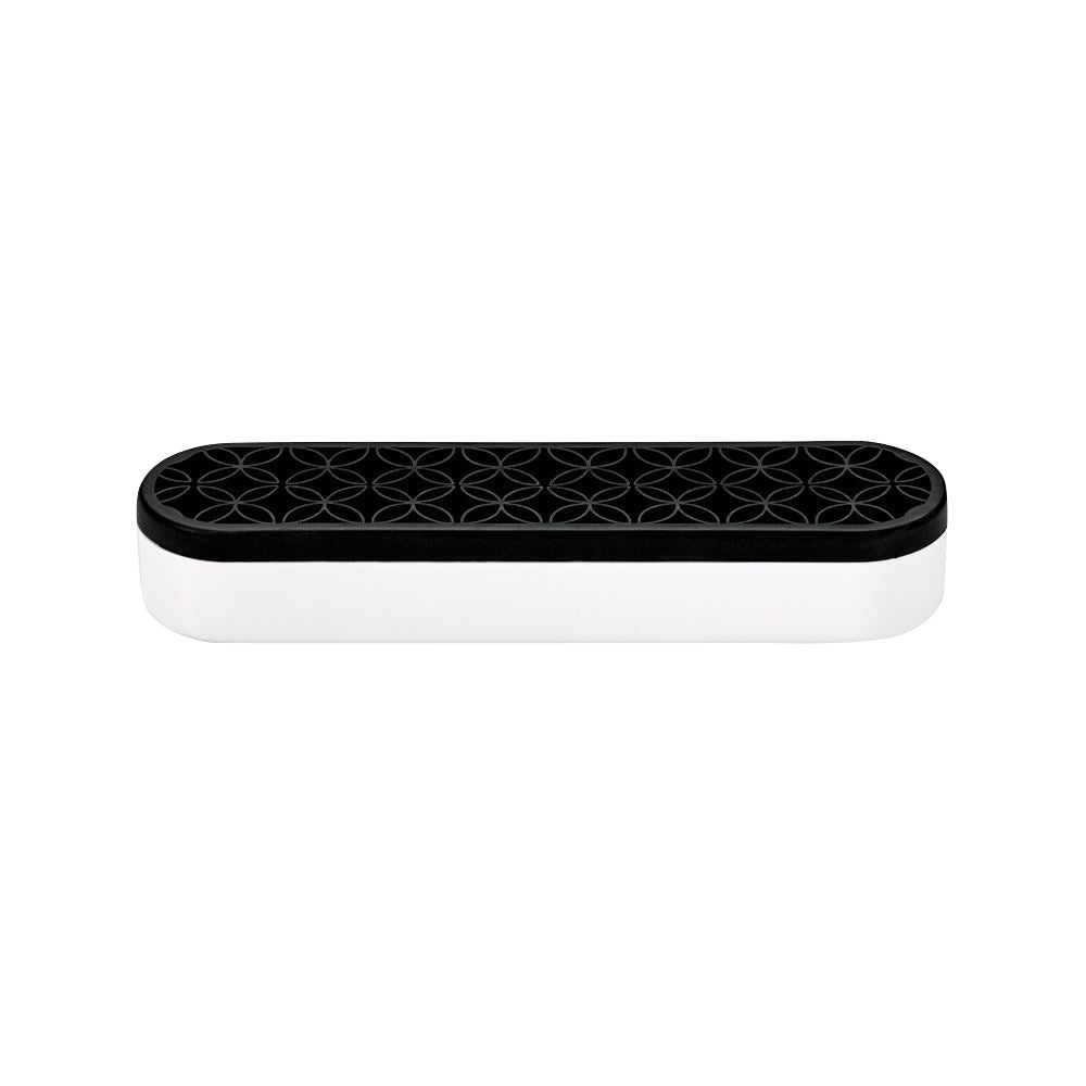 Qosmedix Beauty Tool Organizer (Black & White)