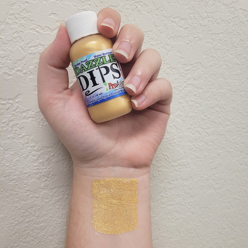 ProAiir DIPS Waterproof Makeup - Gold Dazzle (1 oz/30 ml)