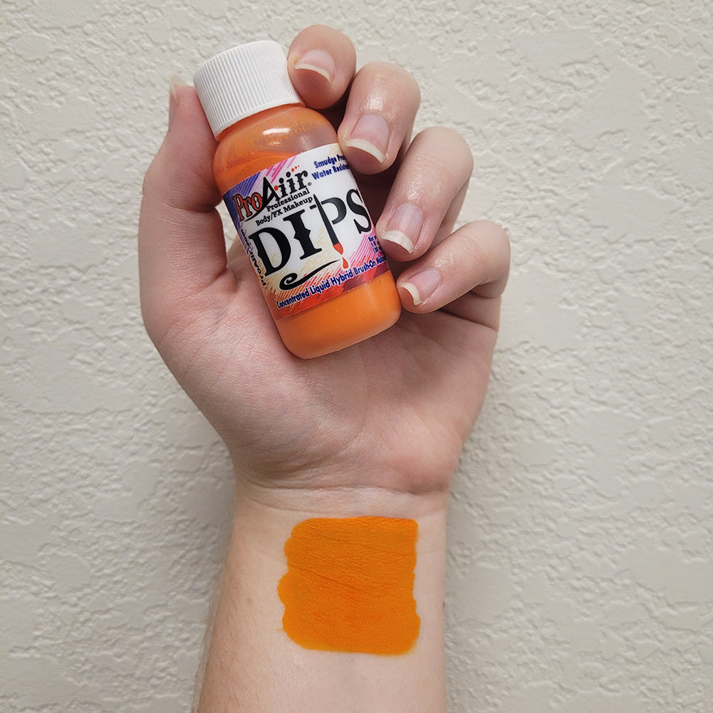ProAiir DIPS Waterproof Makeup - Orange (1 oz/30 ml)