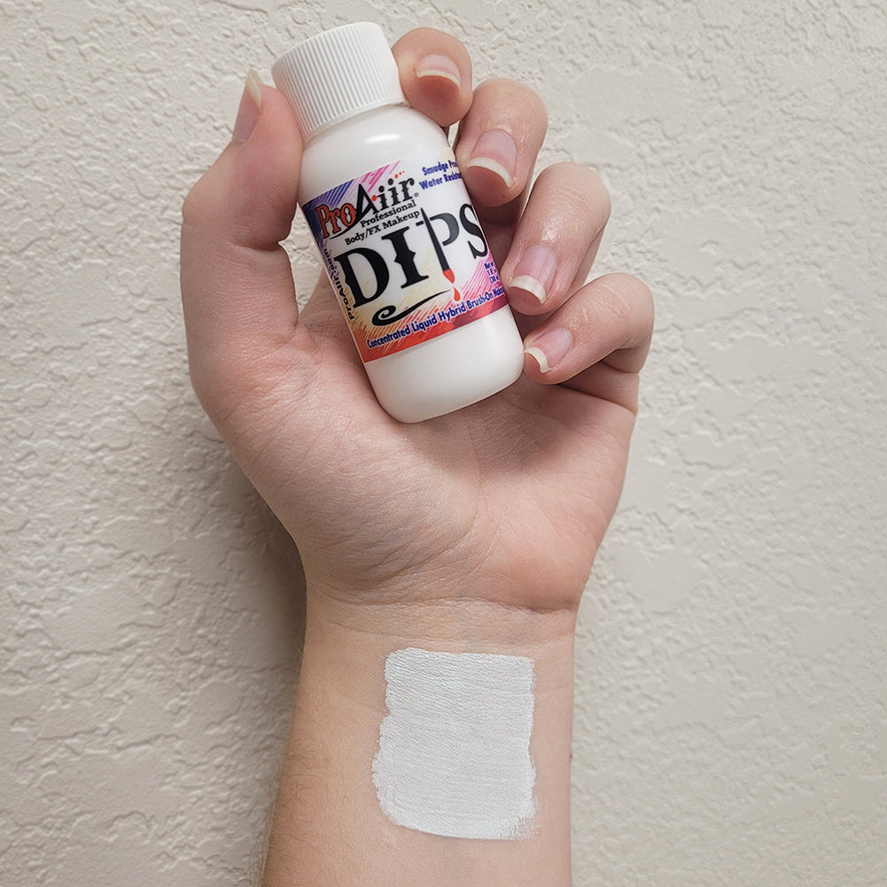 ProAiir DIPS Waterproof Makeup - White (1 oz/30 ml)