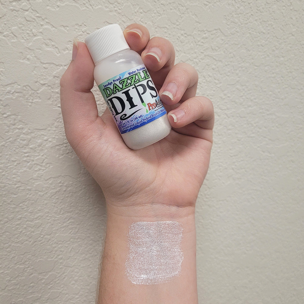 ProAiir DIPS Waterproof Makeup - White Dazzle (1 oz/30 ml)