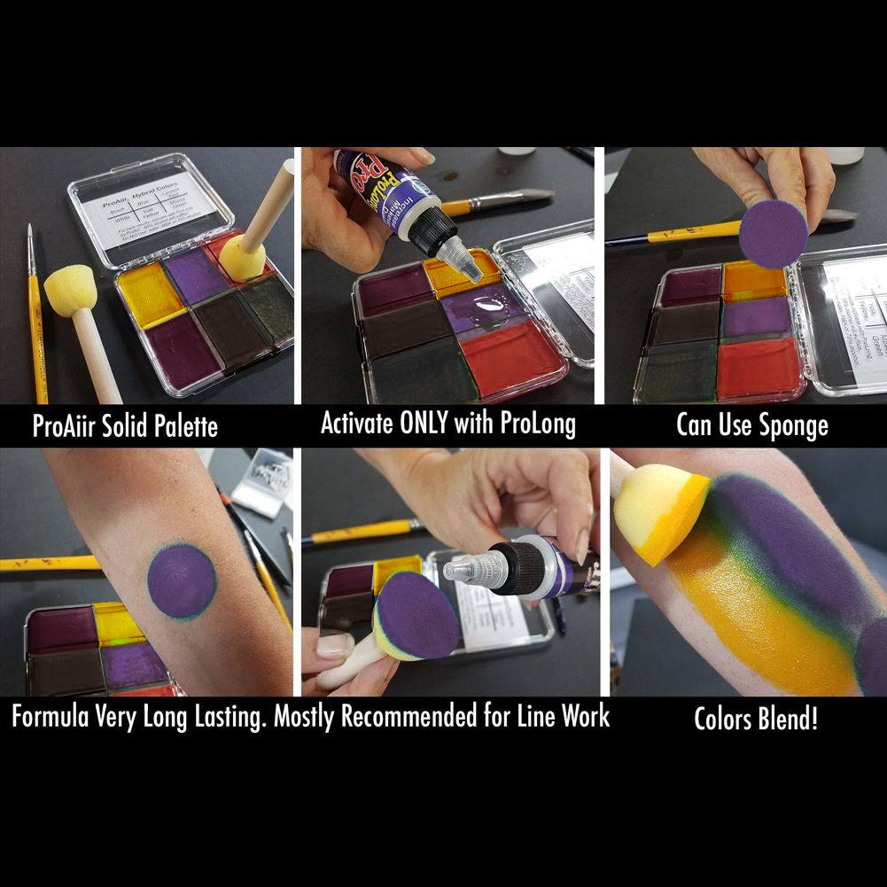 ProAiir Solids Water Resistant Makeup Palette - Trauma