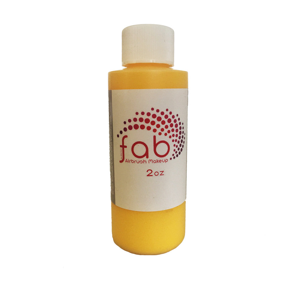 FAB Hybrid Airbrush Makeup - Canary (Bright) Yellow (2 oz/58 ml)