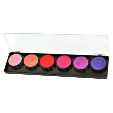 FAB Follow Your Heart Face Paint Palette (6 Colors - 11 gm)