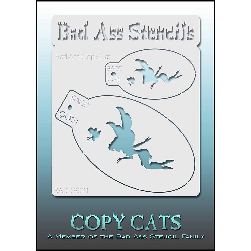 Bad Ass Copy Cat Stencil - Fairy - BACC 9021