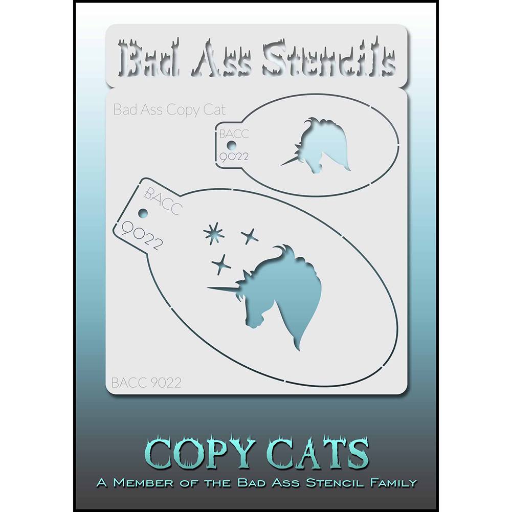 Bad Ass Copy Cat Stencil - Unicorn - BACC 9022
