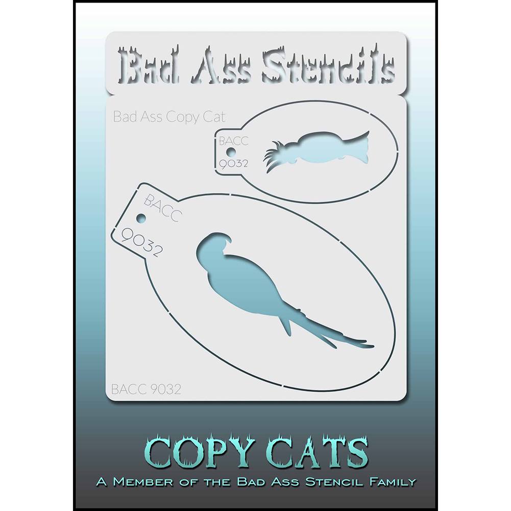 Bad Ass Copy Cat Stencil - Bird - BACC 9032