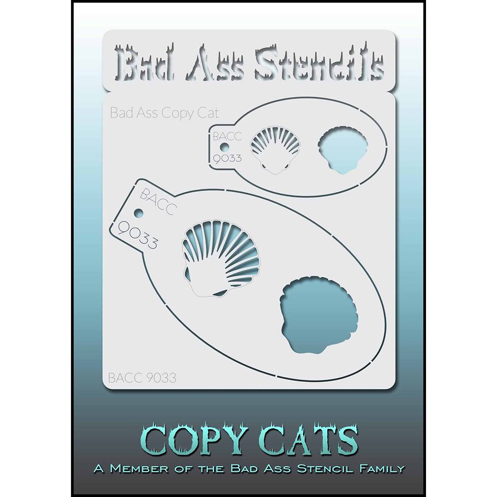 Bad Ass Copy Cat Stencil - Shell - BACC 9033