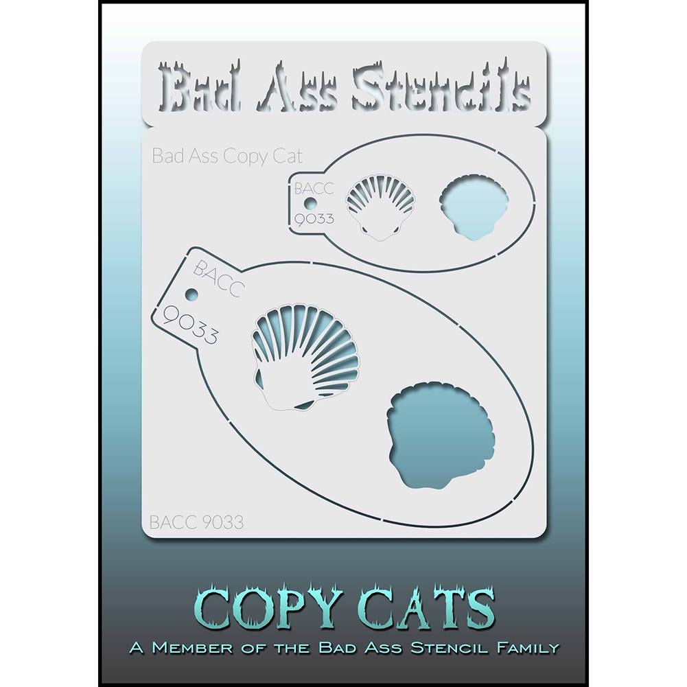 Bad Ass Copy Cat Stencil - Shell - BACC 9033