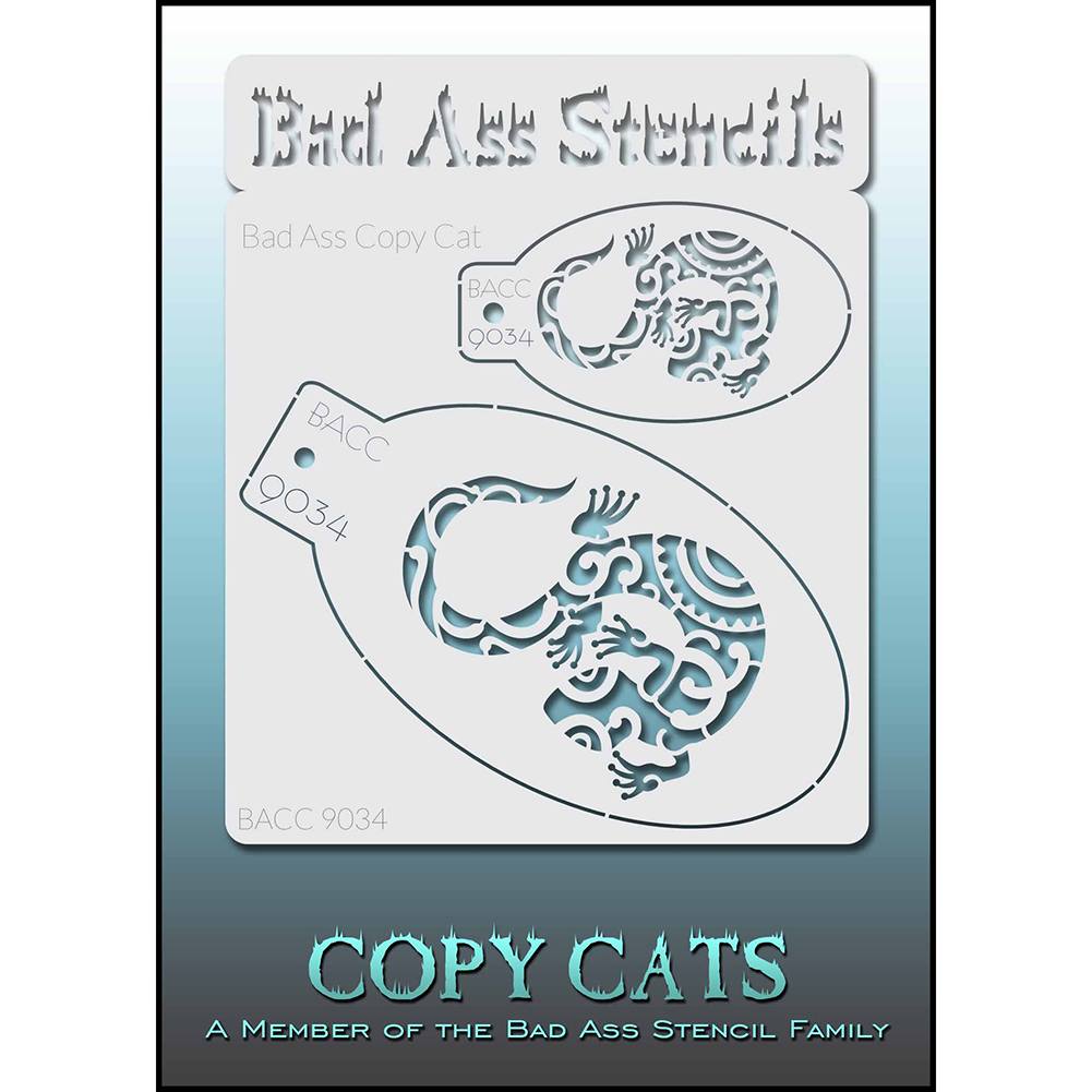 Bad Ass Copy Cat Stencil - BACC 9034