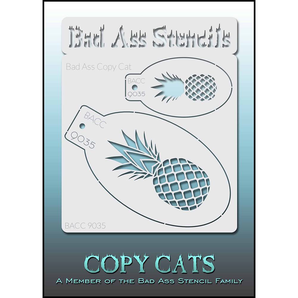 Bad Ass Copy Cat Stencil - Pineapple - BACC 9035