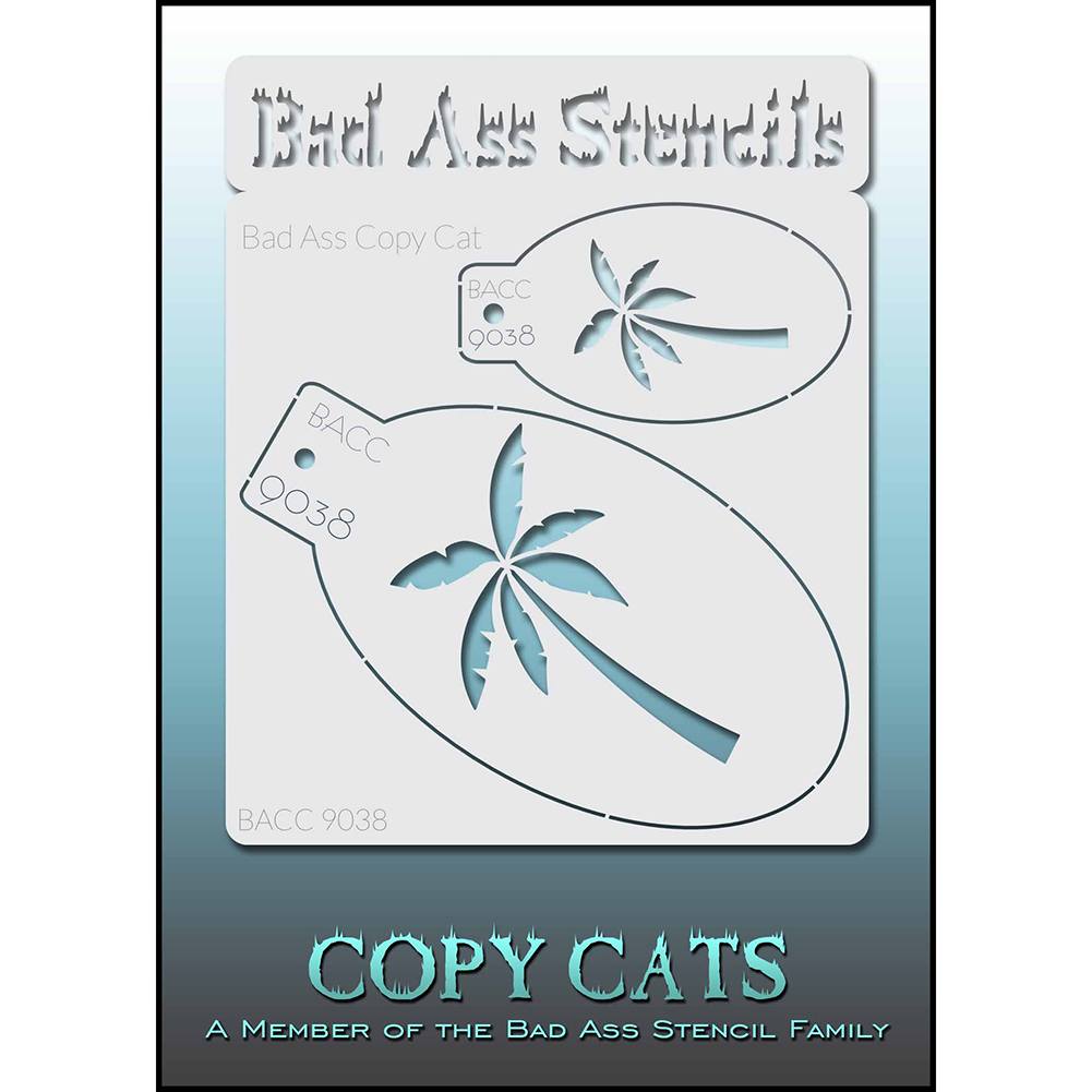 Bad Ass Copy Cat Stencil - Palm Tree  - BACC 9038