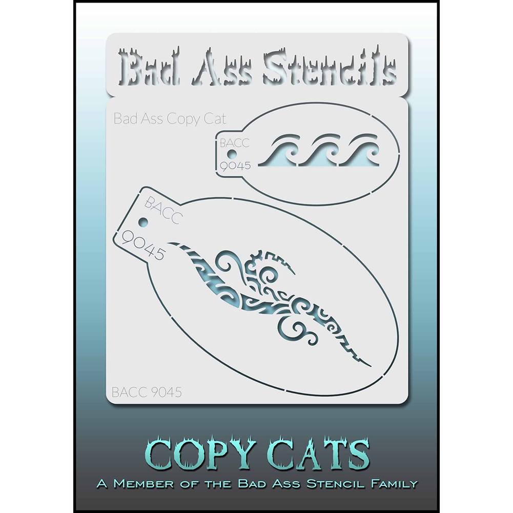 Bad Ass Copy Cat Stencil - BACC 9045