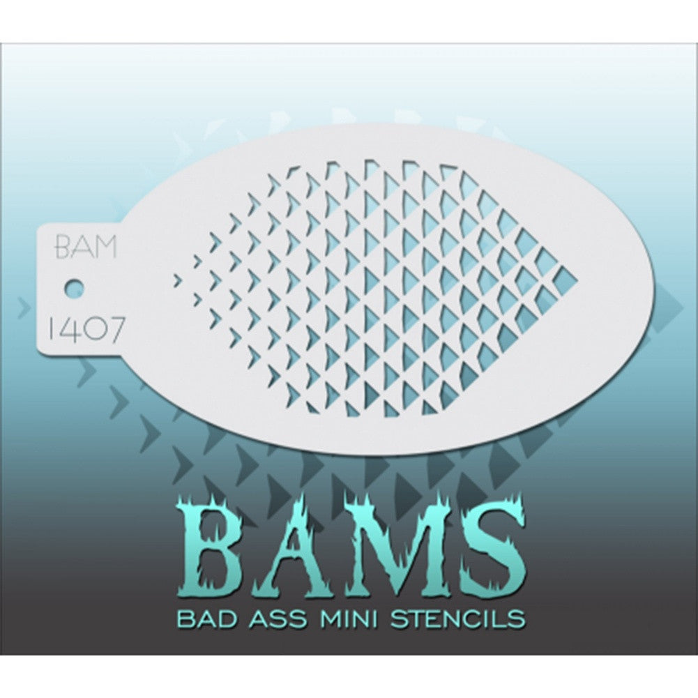 Bad Ass Mini Stencils - Pyramids - BAM1407