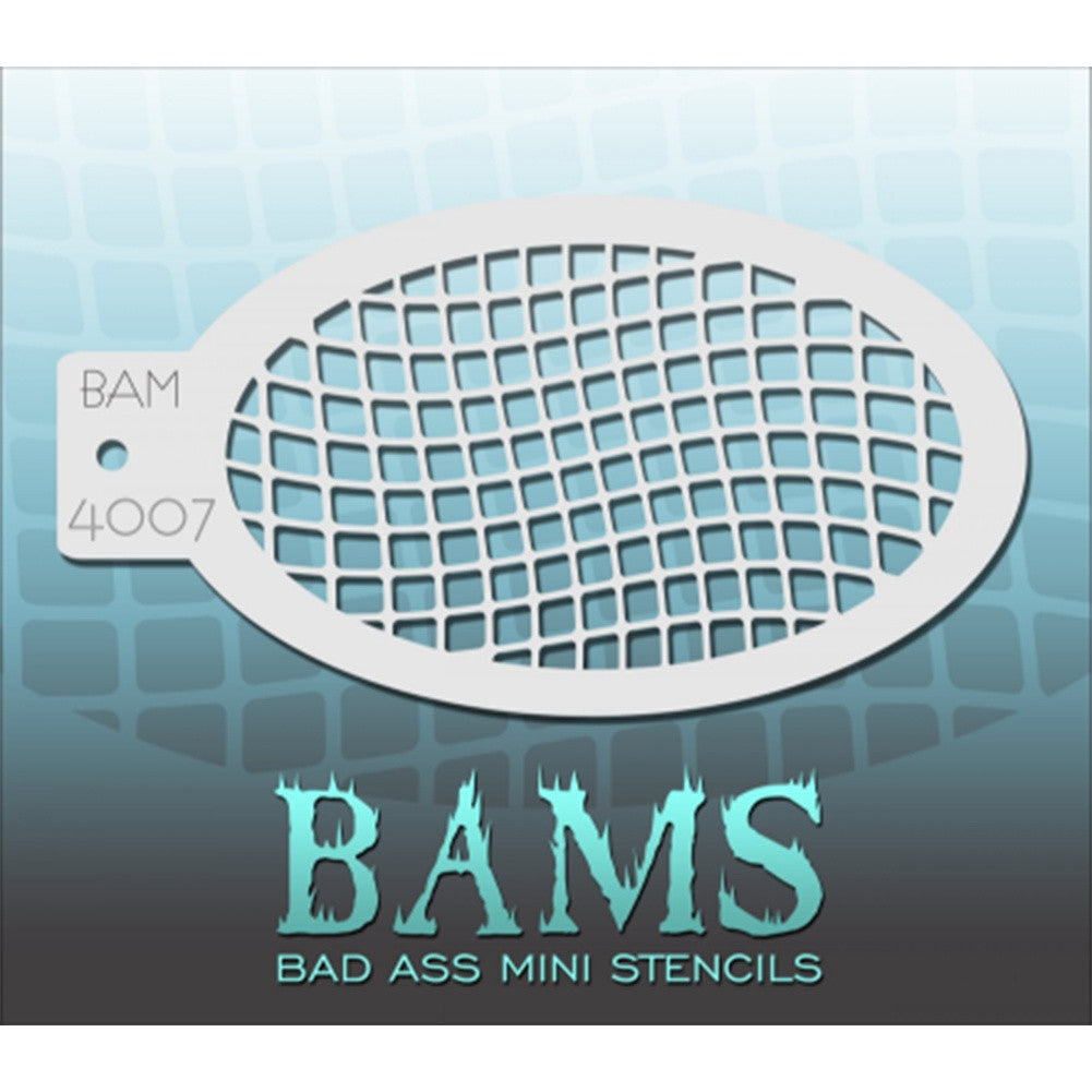 Bad Ass Mini Stencils - Net - BAM4007