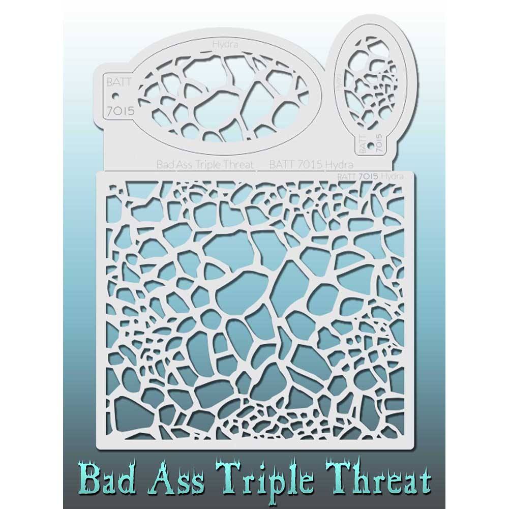 Bad Ass Triple Threat Stencil - Hydra 7015