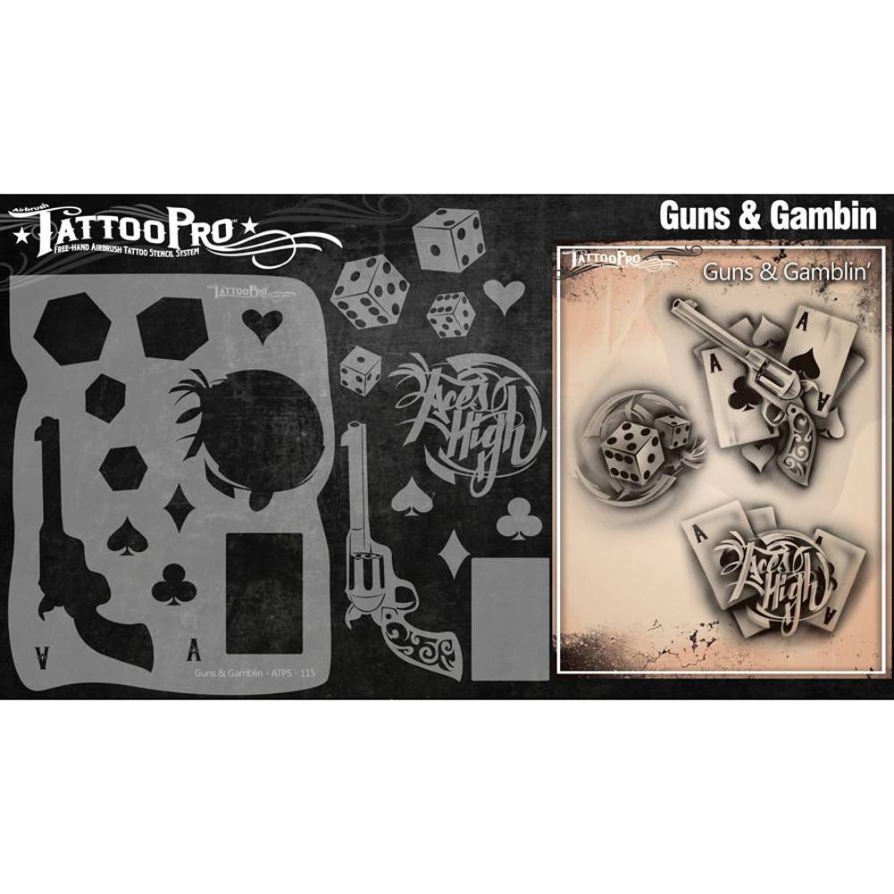 Tattoo Pro Series 2 Stencils - Guns & Gamblin