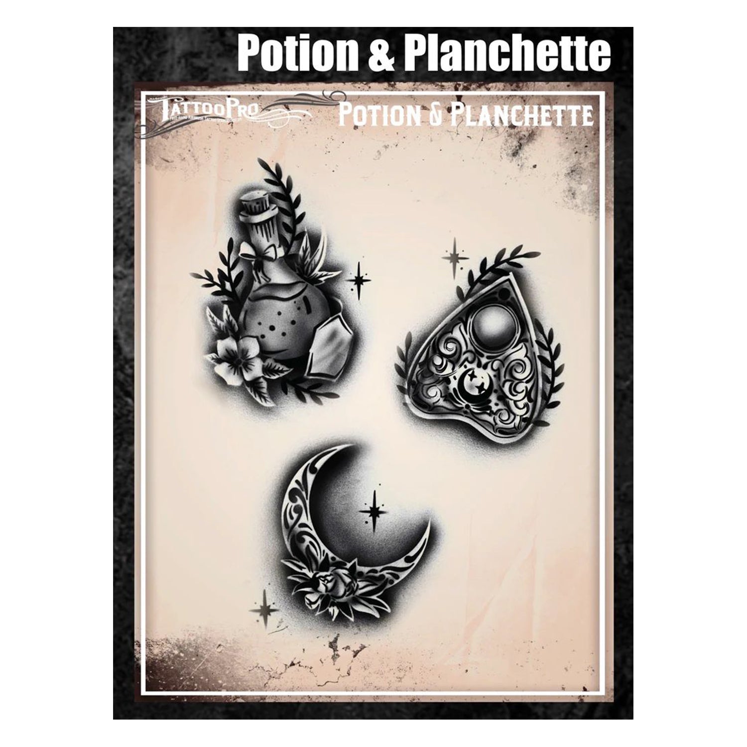 Tattoo Pro Stencils - Potion & Planchette