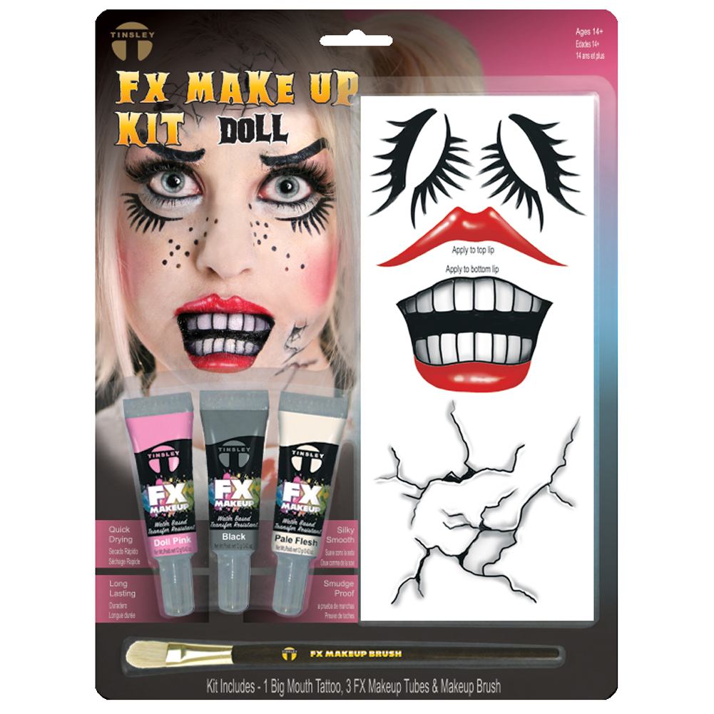 Tinsley Transfers Big Mouth Kits - Doll Face