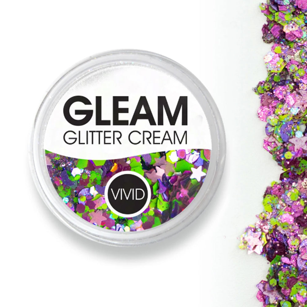 VIVID Gleam Chunky Glitter Cream - Maui