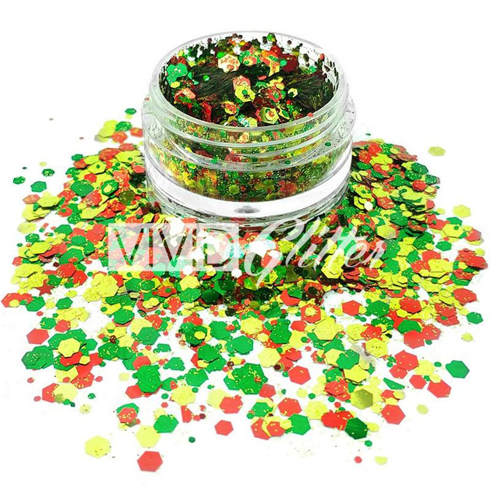 VIVID Glitter Christmas Miracle Chunky Glitter Mix (10 gm)