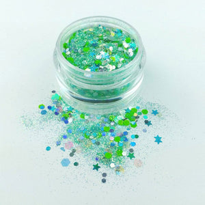 VIVID Glitter Sea Of Glass Chunky Glitter Mix (10 gm)