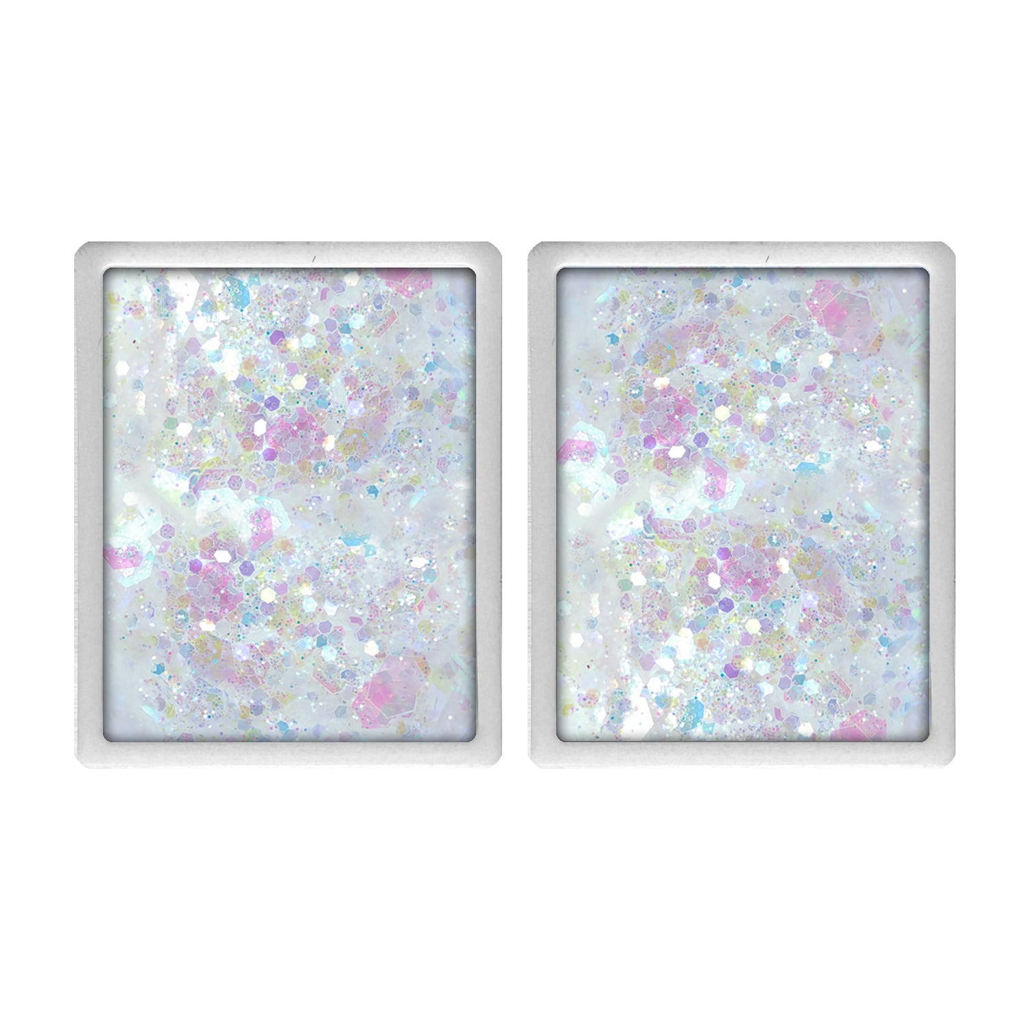 Vivid Gleam Glitter Cream Palette Refill - Purity