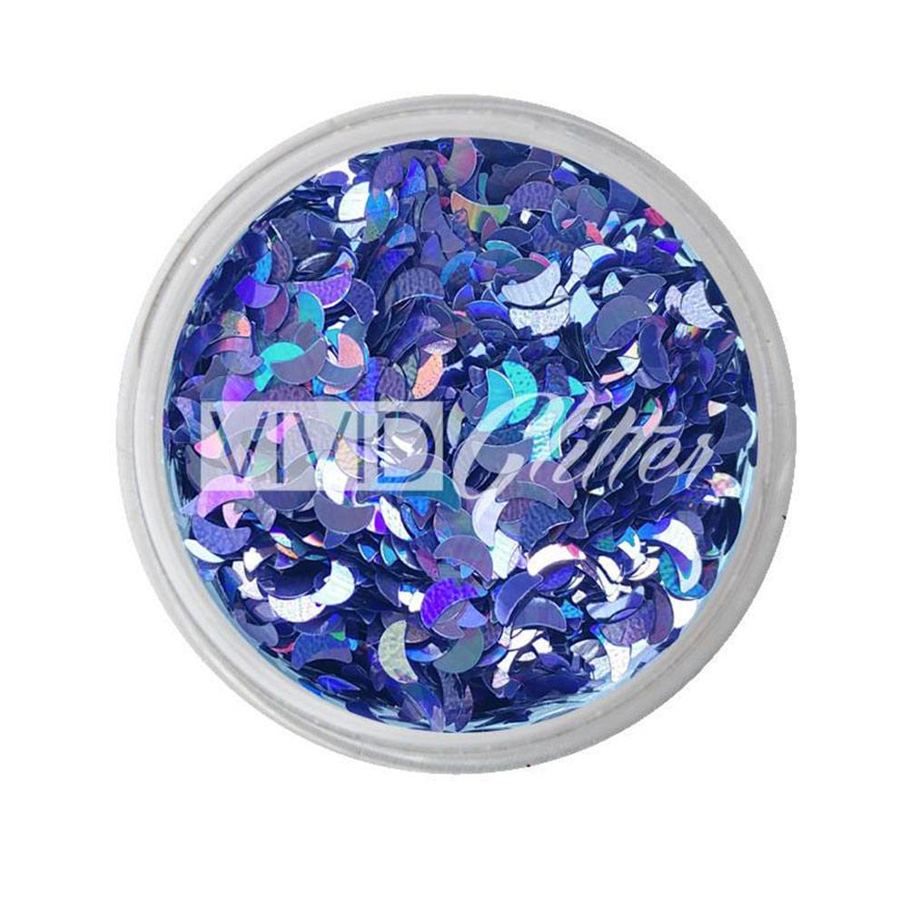 VIVID Glitter Grape Crescent Chunky Glitter (10 gm)
