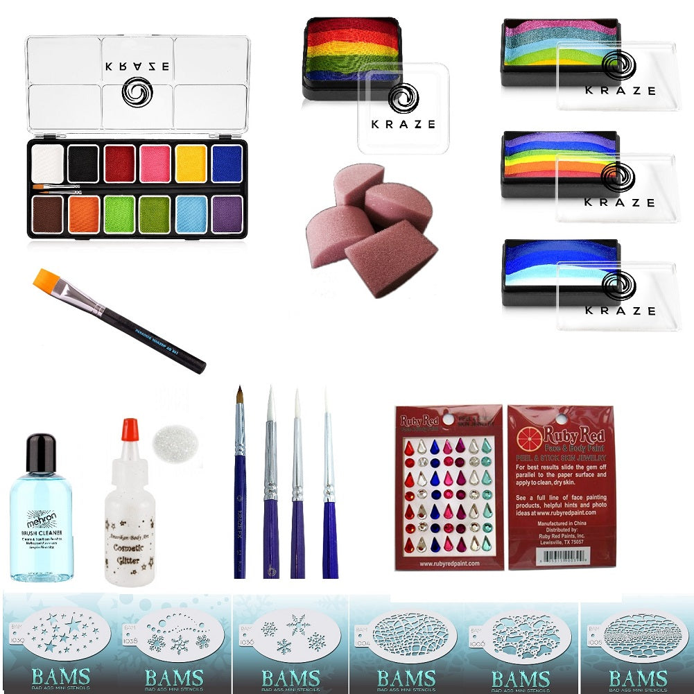 Facepaint.com Ultimate Professional Kit